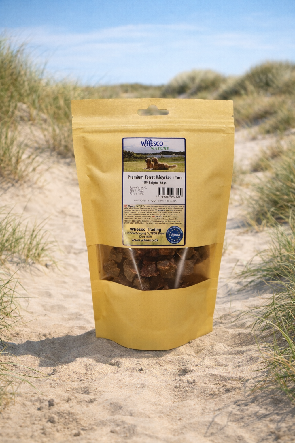 Premium getrocknetes Wildfleisch gewürfelt