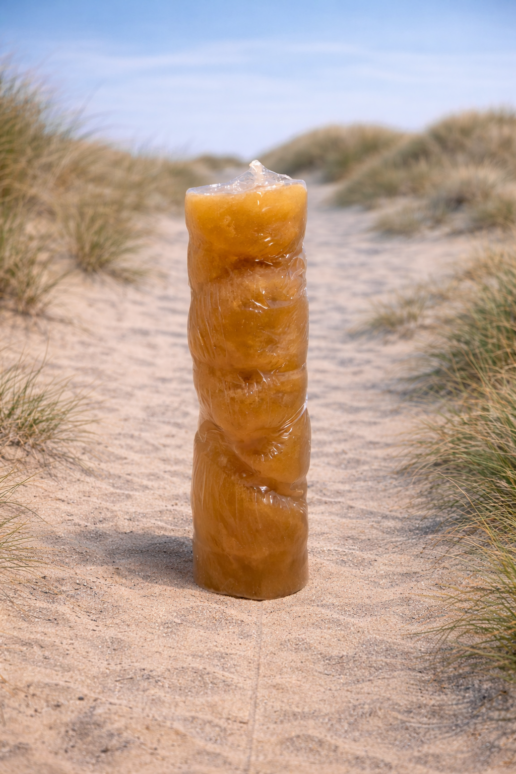 Kaurolle aus Ochsenschädelhaut 15-16 cm 1 Stück