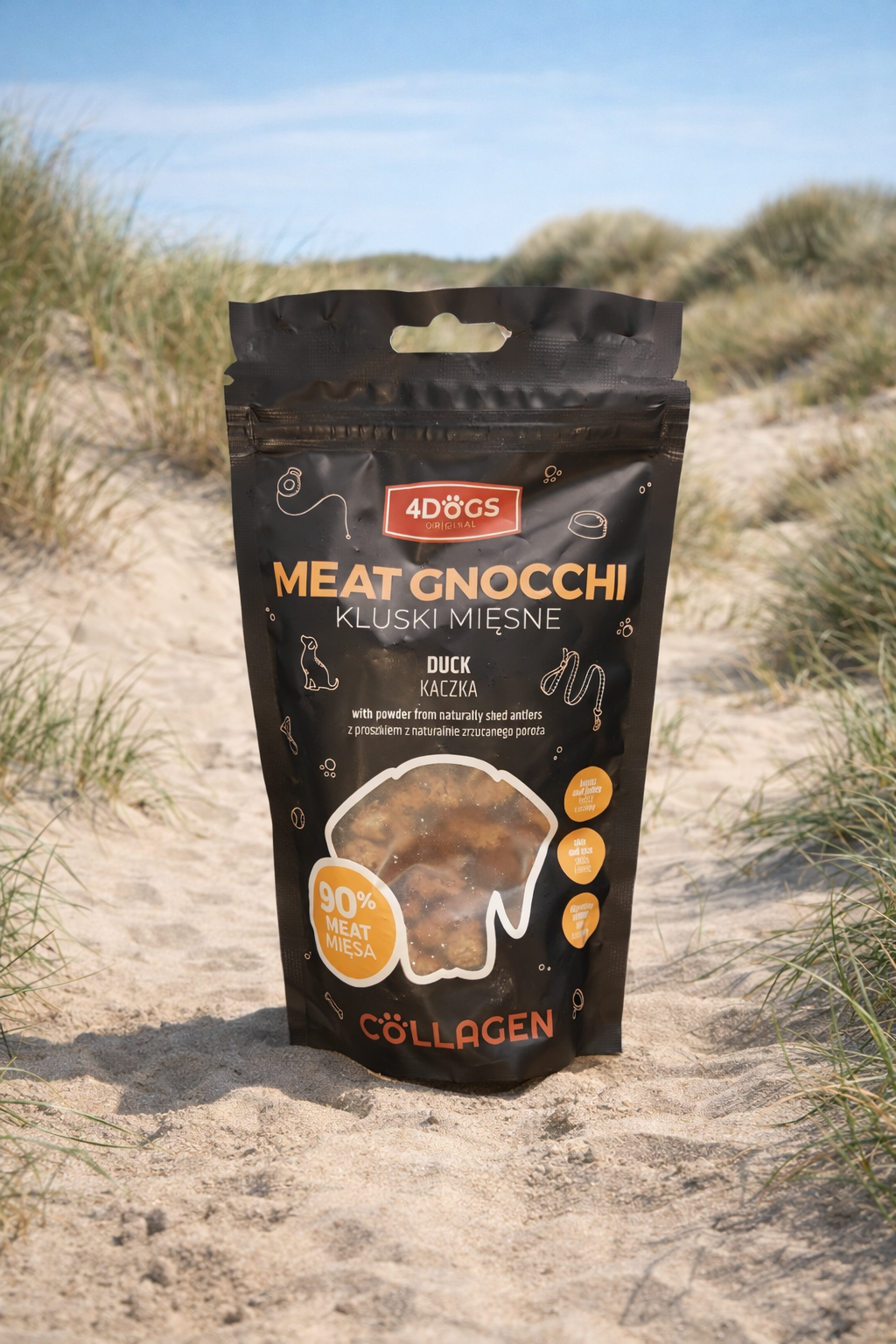 Kød godbidder med And og Gevir