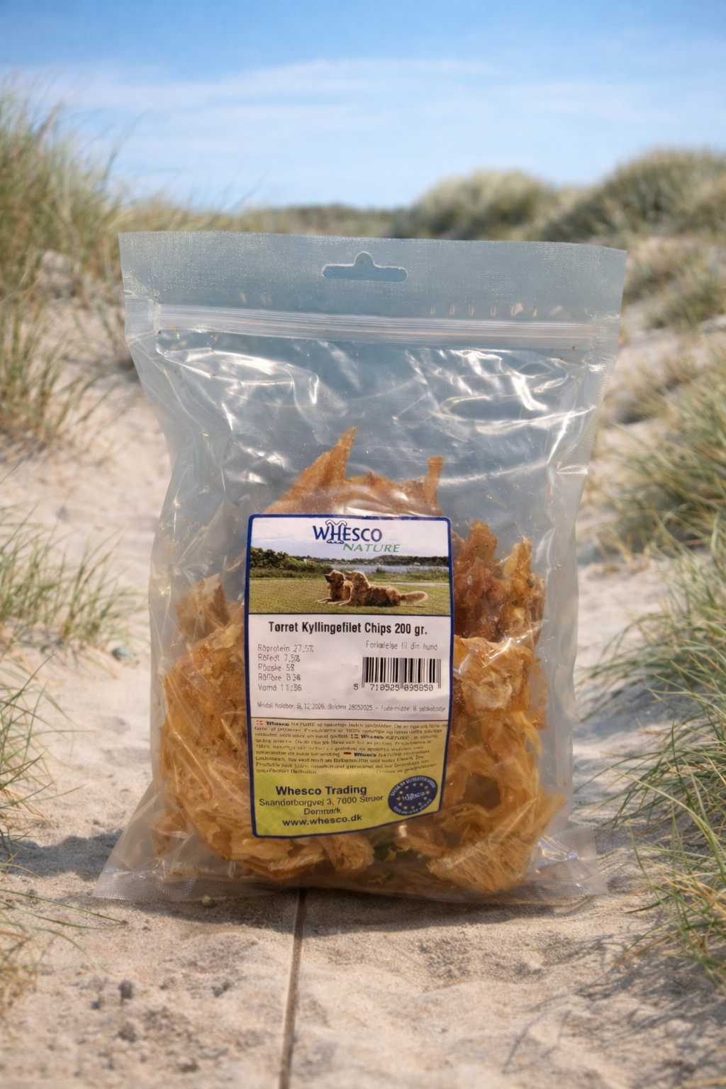 Getrocknete Hähnchenfiletchips 200 gr.